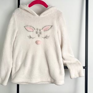 Cynthia Rowley Furry Reindeer Hoodie